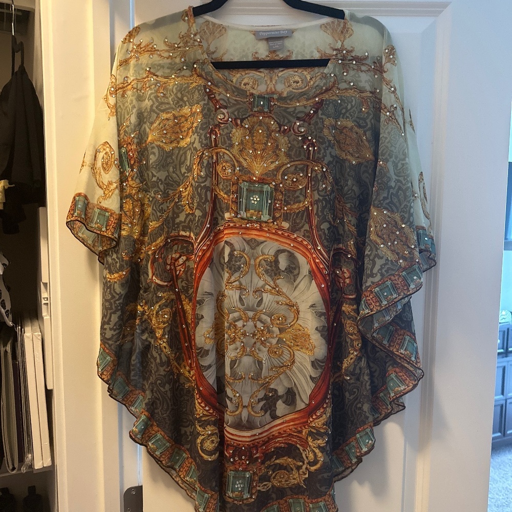 L/XL Peppermint Bay lightweight beachwear